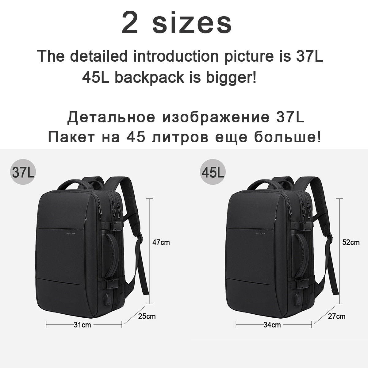 High-Quality Brand 17.3 Waterproof Backpack with USB Charging