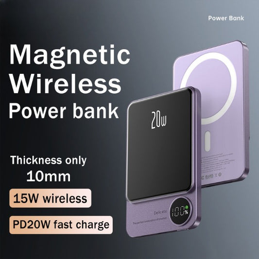 10000mAh Macsafe Powerbank Magnetic Wireless Power Bank For Iphone 14 14Pro 14ProMax 14Plus Charger External Auxiliary Battery